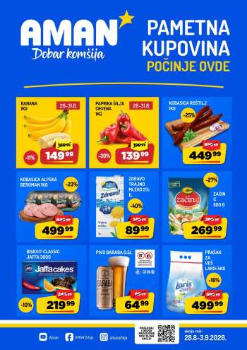 Aman katalog - 28.08.2026 - 03.09.2026.