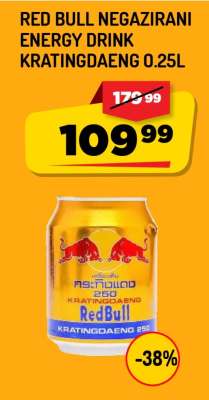 Red Bull Negazirani Energy Drink Kratingdaeng 0.25L