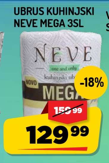 UBRUS KUHINJSKI NEVE MEGA 3sl