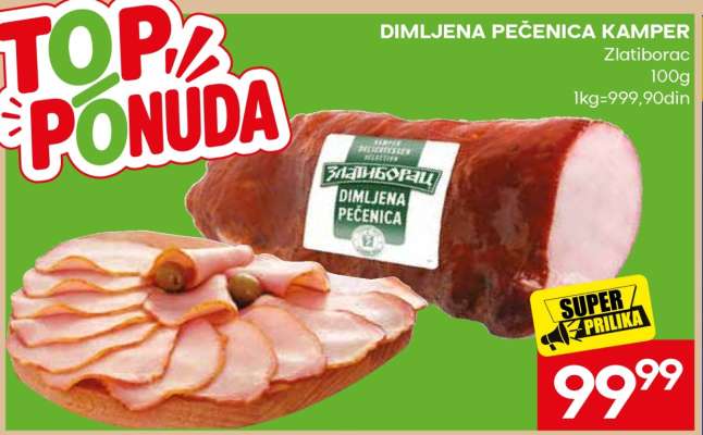 DIMLJENA PEČENICA KAMPER