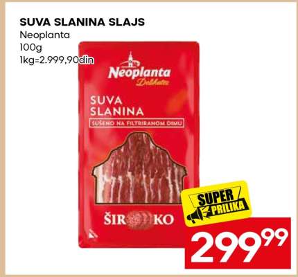 SUVA SLANINA SLAJS