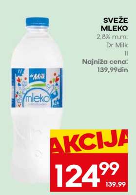 sveže mleko