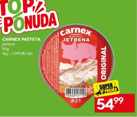 CARNEX PAŠTETA