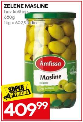 ZELENE MASLINE