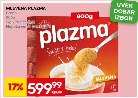 MLEVENA PLAZMA