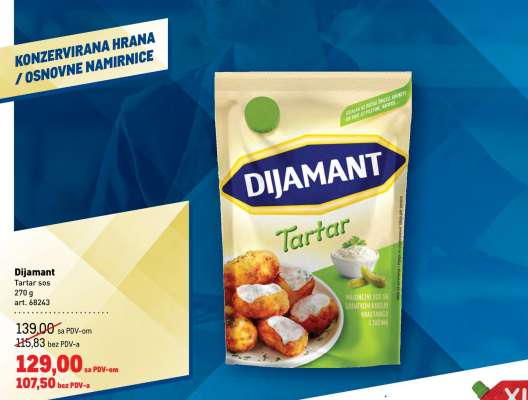 Dijamant Tartar sos
