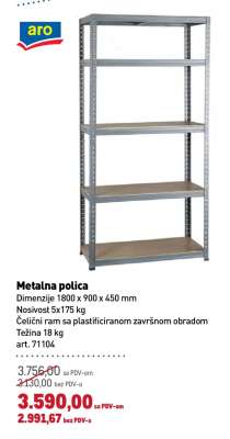 Metalna polica