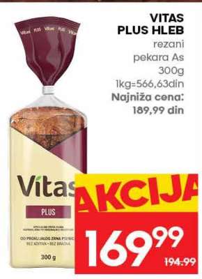 VITAS PLUS HLEB