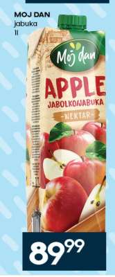 MOJ DAN jabuka 1l