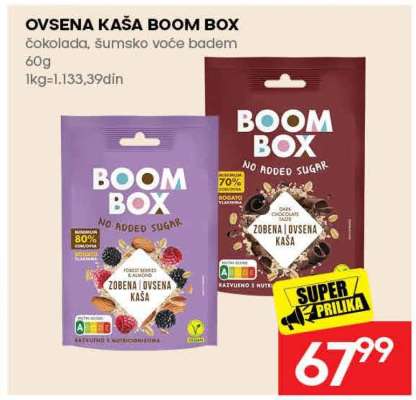 Ovsena kaša Boom Box