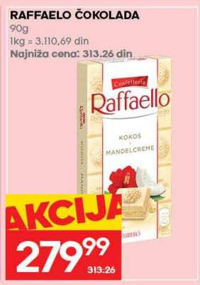 RAFFAELLO ČOKOLADA