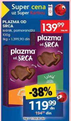 PLAZMA OD SRCA