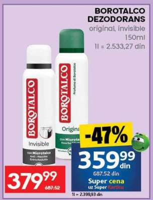 Borotalco Dezodorans