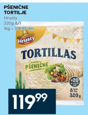PŠENIČNE TORTILJE