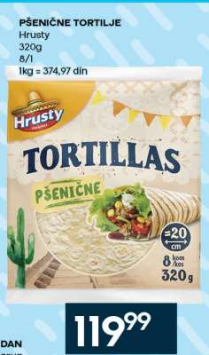 PŠENIČNE TORTILJE