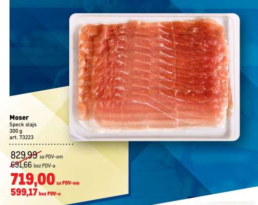 Moser Speck slajs