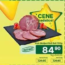 Vrat dimljeni Baš Baš 100g