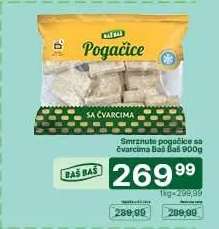Smrznute pogačice sa čvarcima Baš Baš 900g