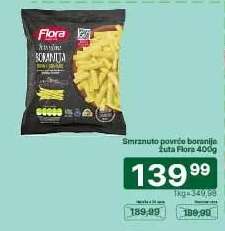 Smrznuto povrće boranija žuta Flora 400g