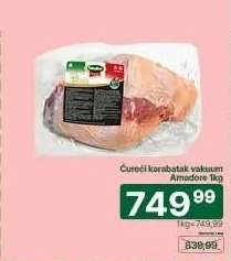 Çureći karabatak vakuum Amadore 1kg