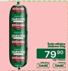 Šunka stisnjena Zlatiborac 100g