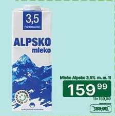 Mleko Alpsko 3,5% m.m. 1l