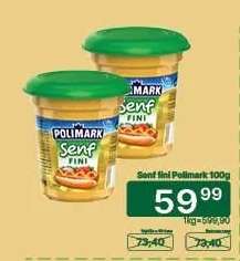 Senf fini Polimark 100g