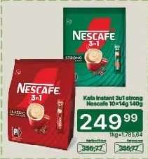 Kafa instant 3u1 strong Nescafe 10x14g 140g