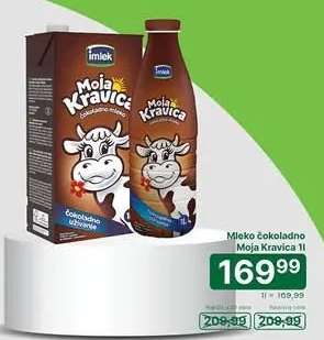 Mleko čokoladno Moja Kravica 1l