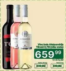 Vino belo Aleksandrija Tikveš