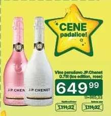 Vino penusavo JP. Chenet 0.75l (Ice edition, rose)