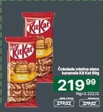 Čokolada mlečna slana karamela Kit Kat 99g
