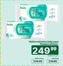 Vlažne maramice baby aqua Pampers 48 kom.