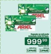 Kapsule za veš pods mountain Ariel 30 kom.
