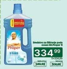 Sredstvo za čišćenje poda ocean Mr.Proper 1l