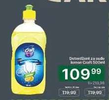 Deterdžent za sude lemon Craft 500ml