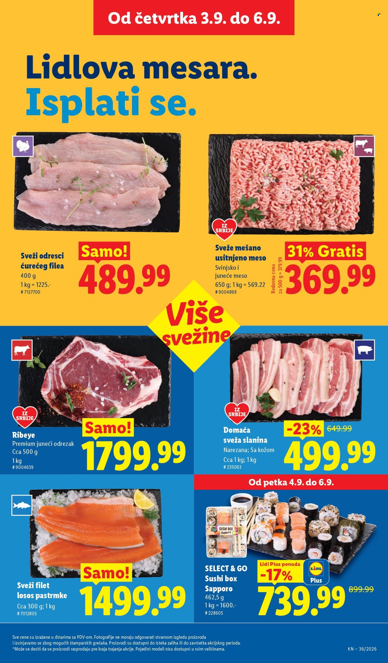 Lidl katalog - 03.09.2026 - 09.09.2026. Stranica 25