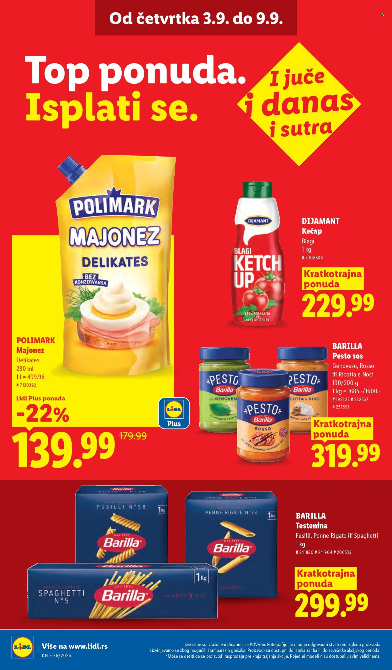 Lidl katalog - 03.09.2026 - 09.09.2026. Stranica 32