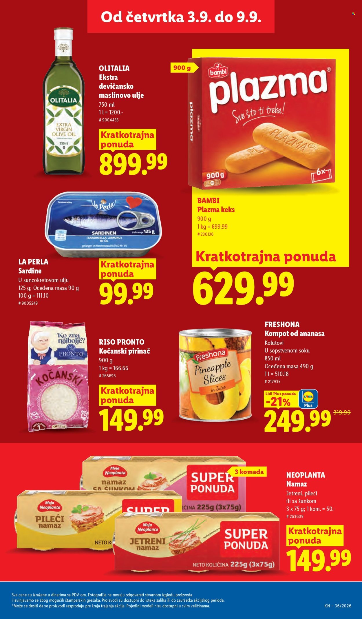Lidl katalog - 03.09.2026 - 09.09.2026. Stranica 33