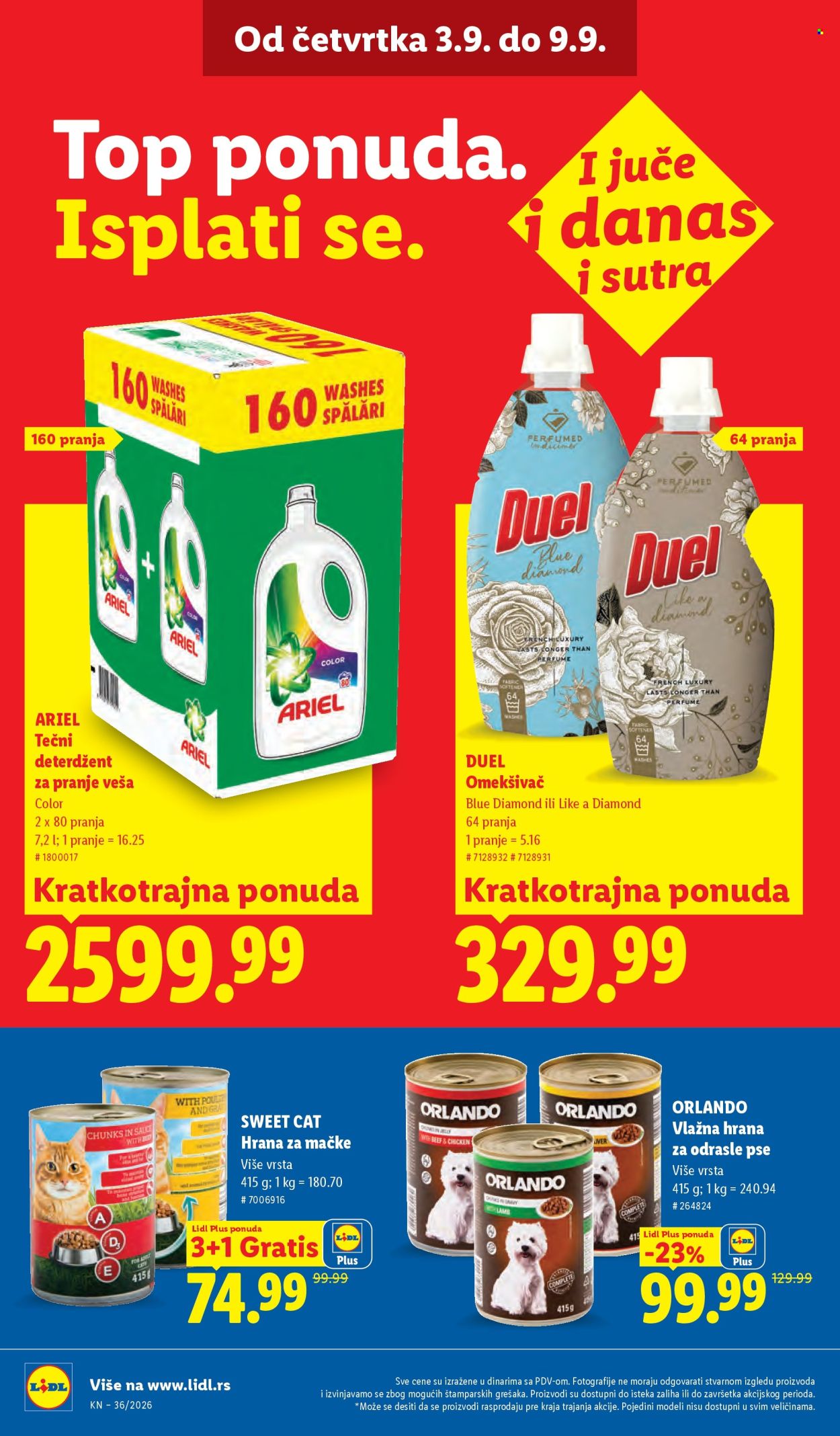 Lidl katalog - 03.09.2026 - 09.09.2026. Stranica 38
