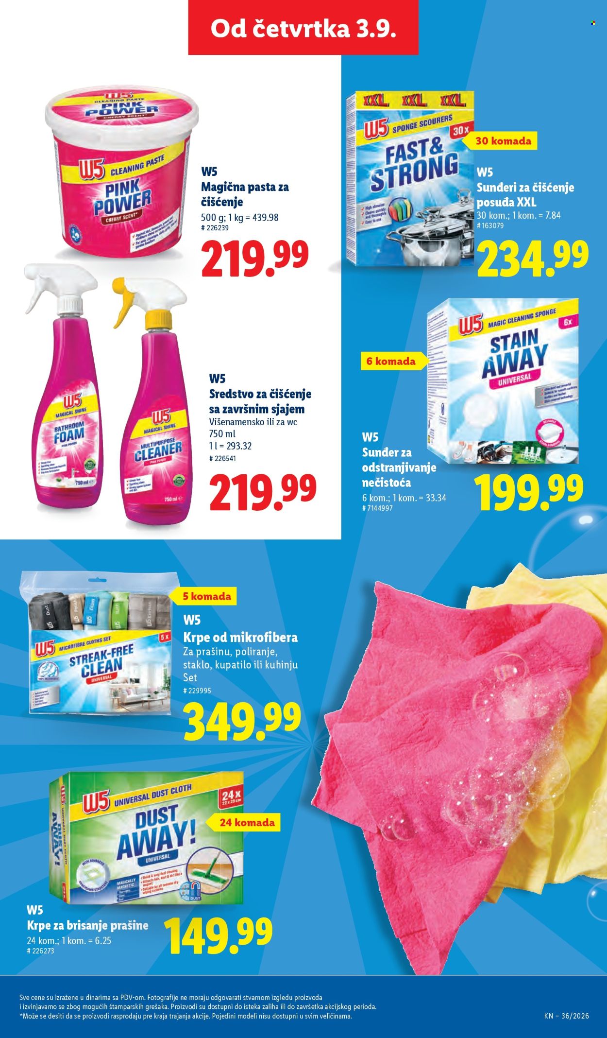 Lidl katalog - 03.09.2026 - 09.09.2026. Stranica 43