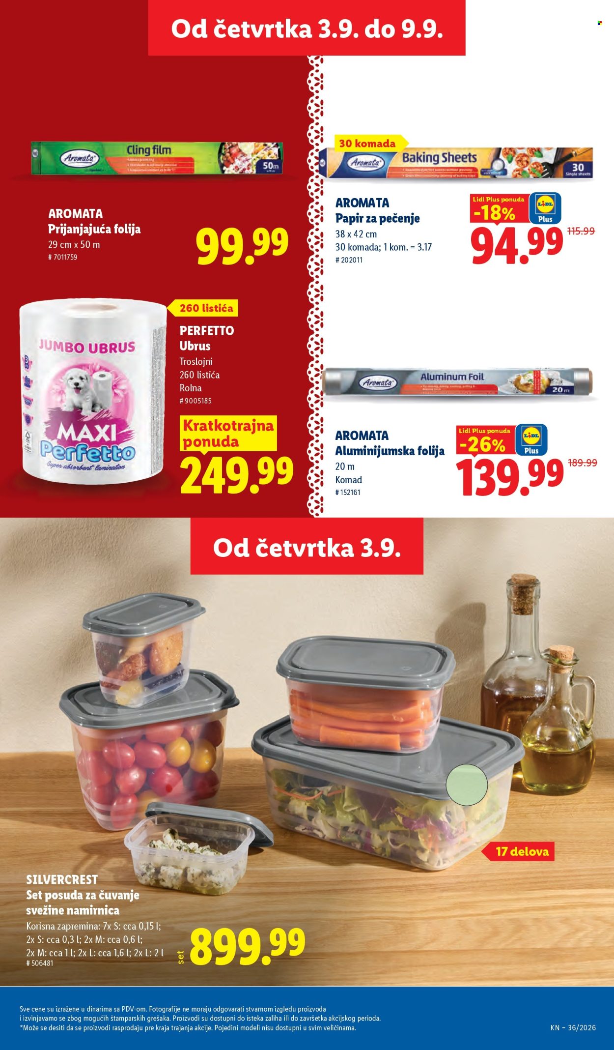 Lidl katalog - 03.09.2026 - 09.09.2026. Stranica 57