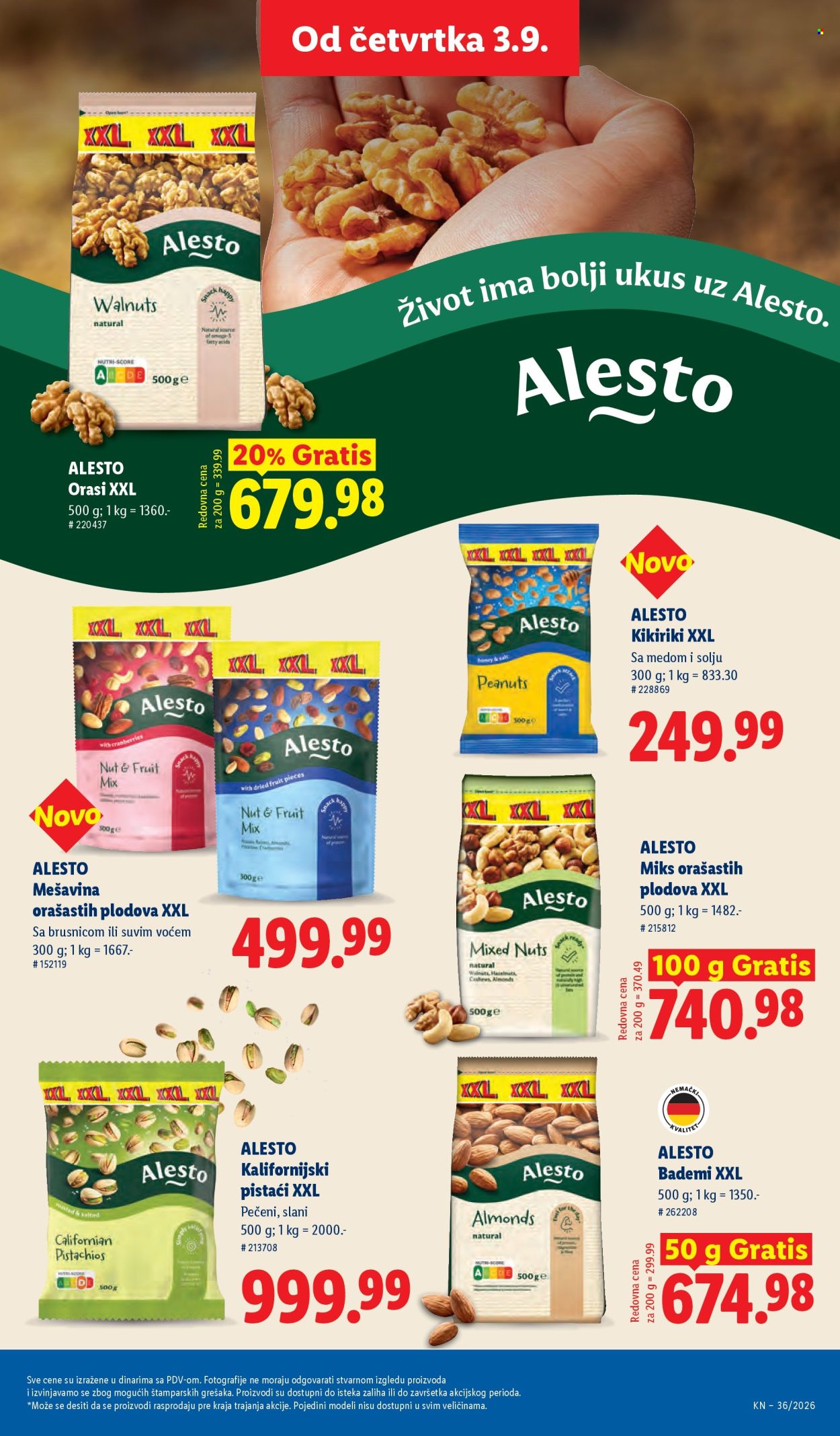 Lidl katalog - 03.09.2026 - 09.09.2026. Stranica 65