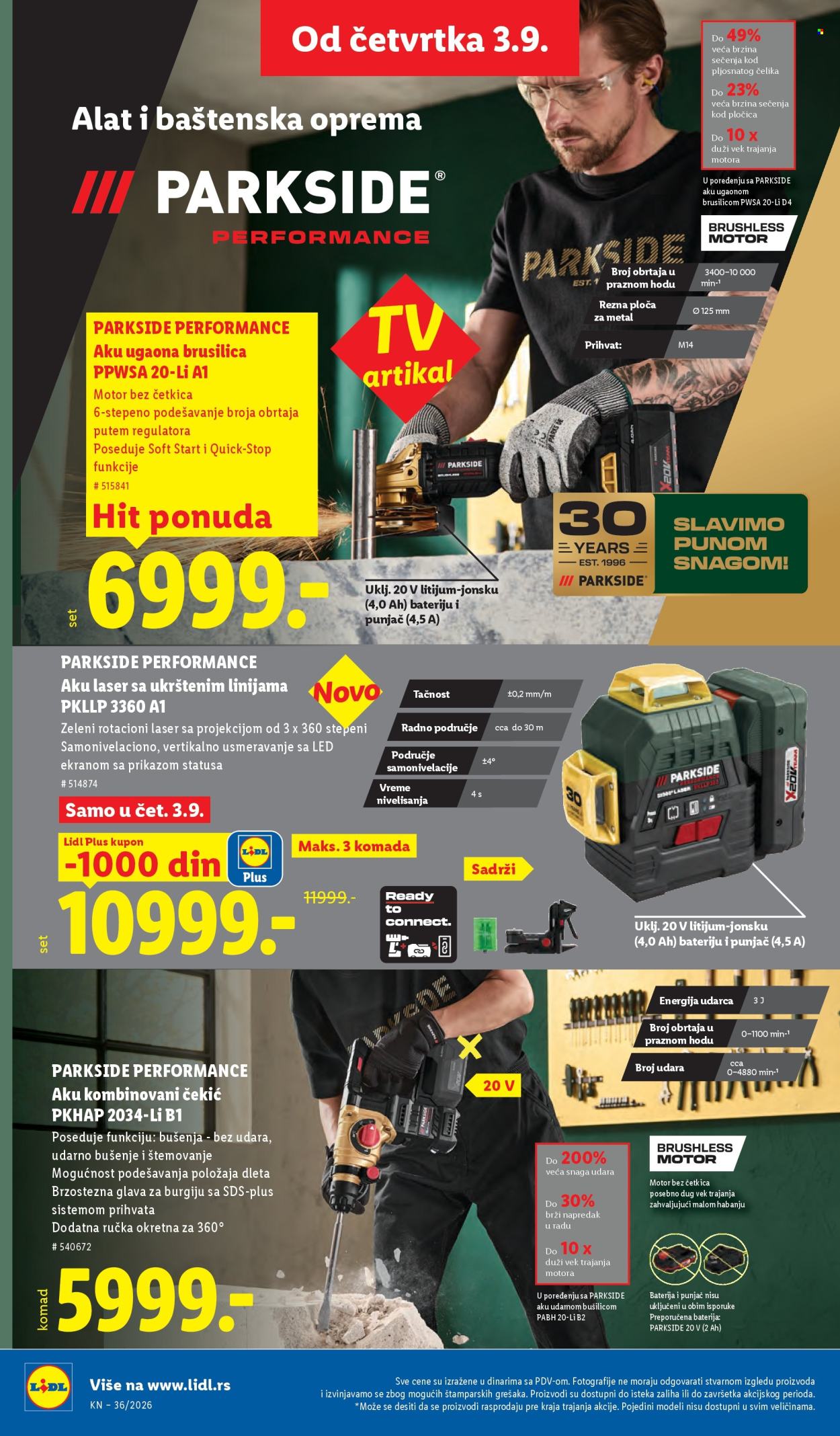 Lidl katalog - 03.09.2026 - 09.09.2026. Stranica 88