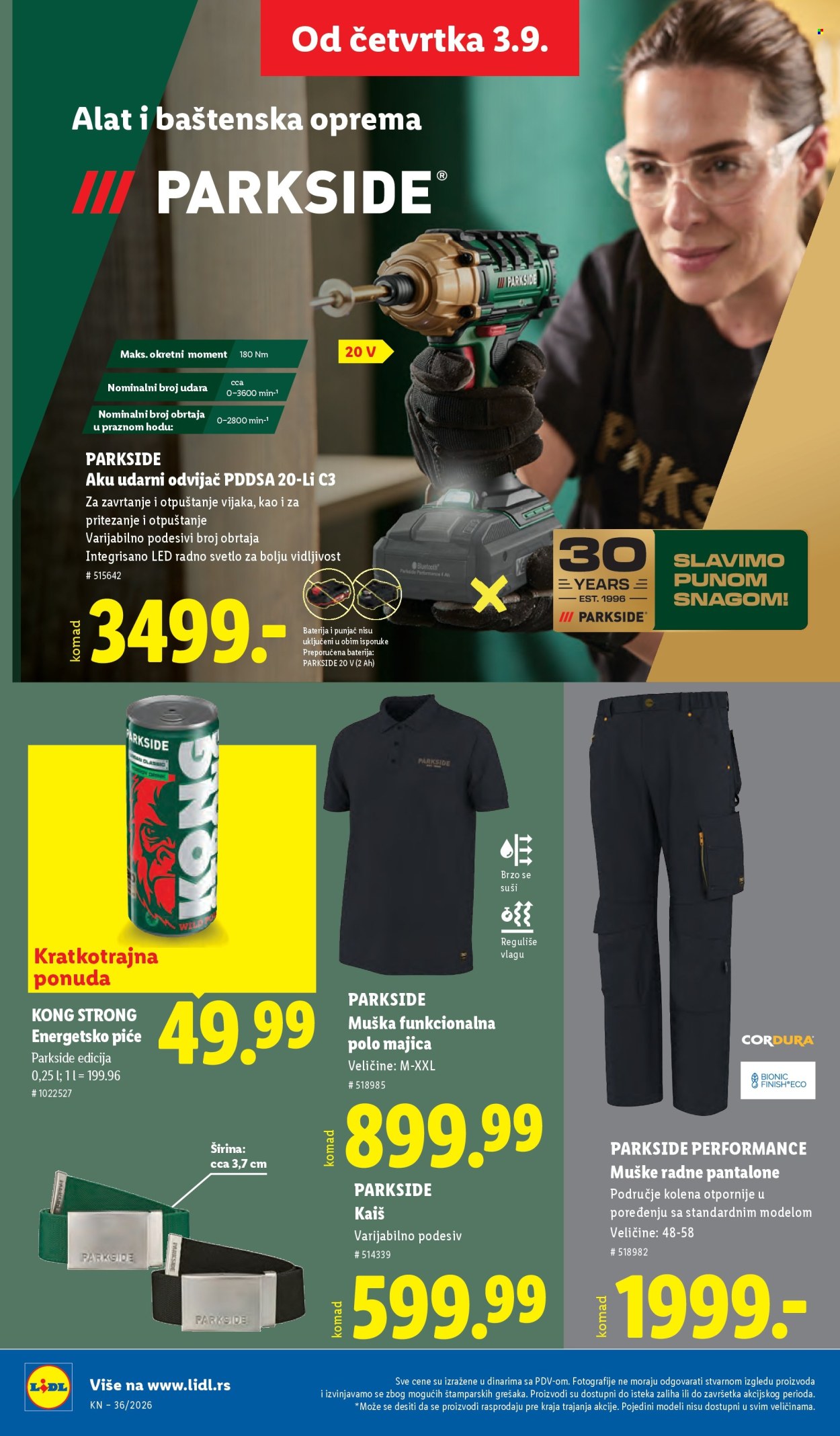 Lidl katalog - 03.09.2026 - 09.09.2026. Stranica 90