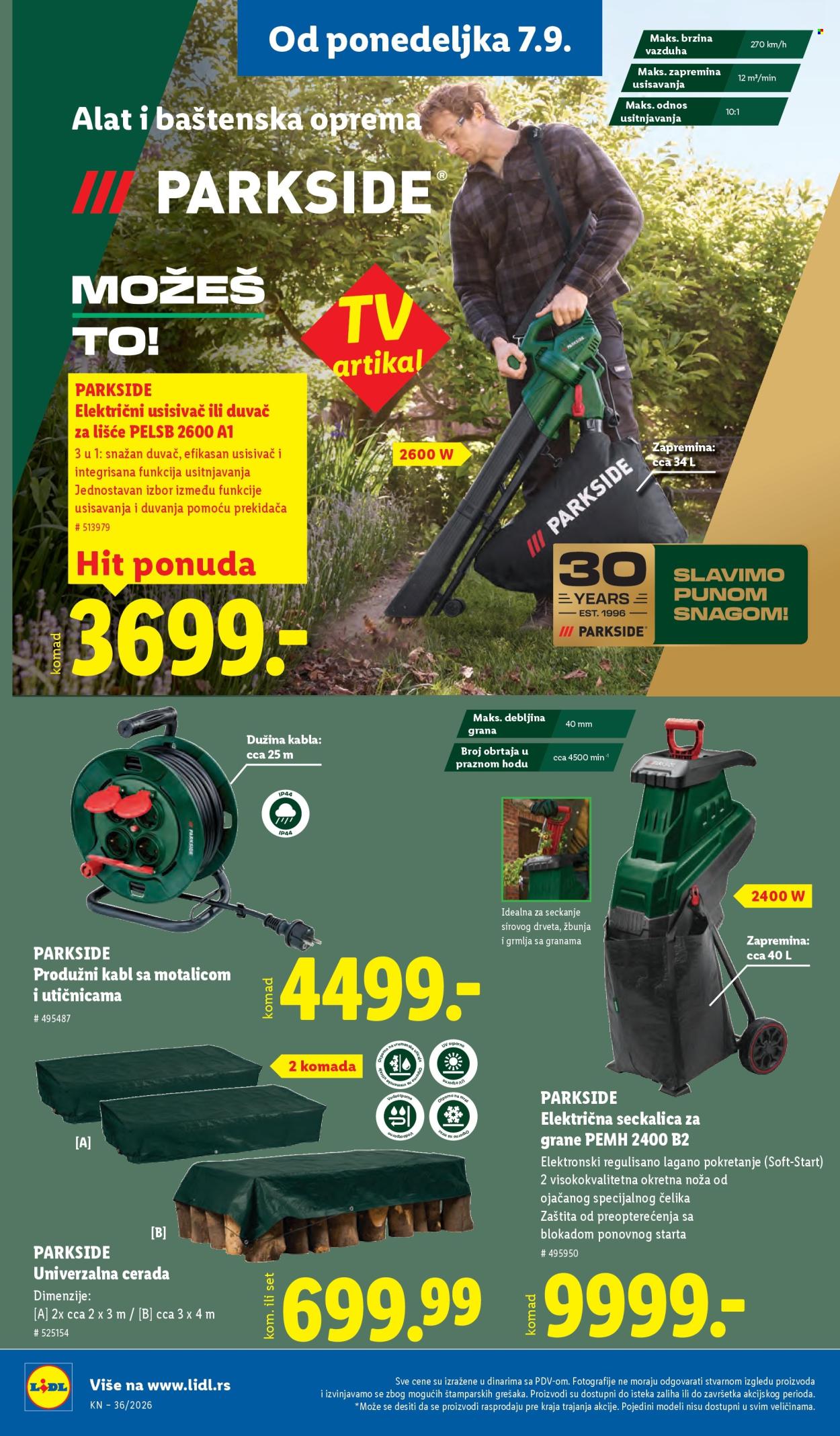 Lidl katalog - 03.09.2026 - 09.09.2026. Stranica 100