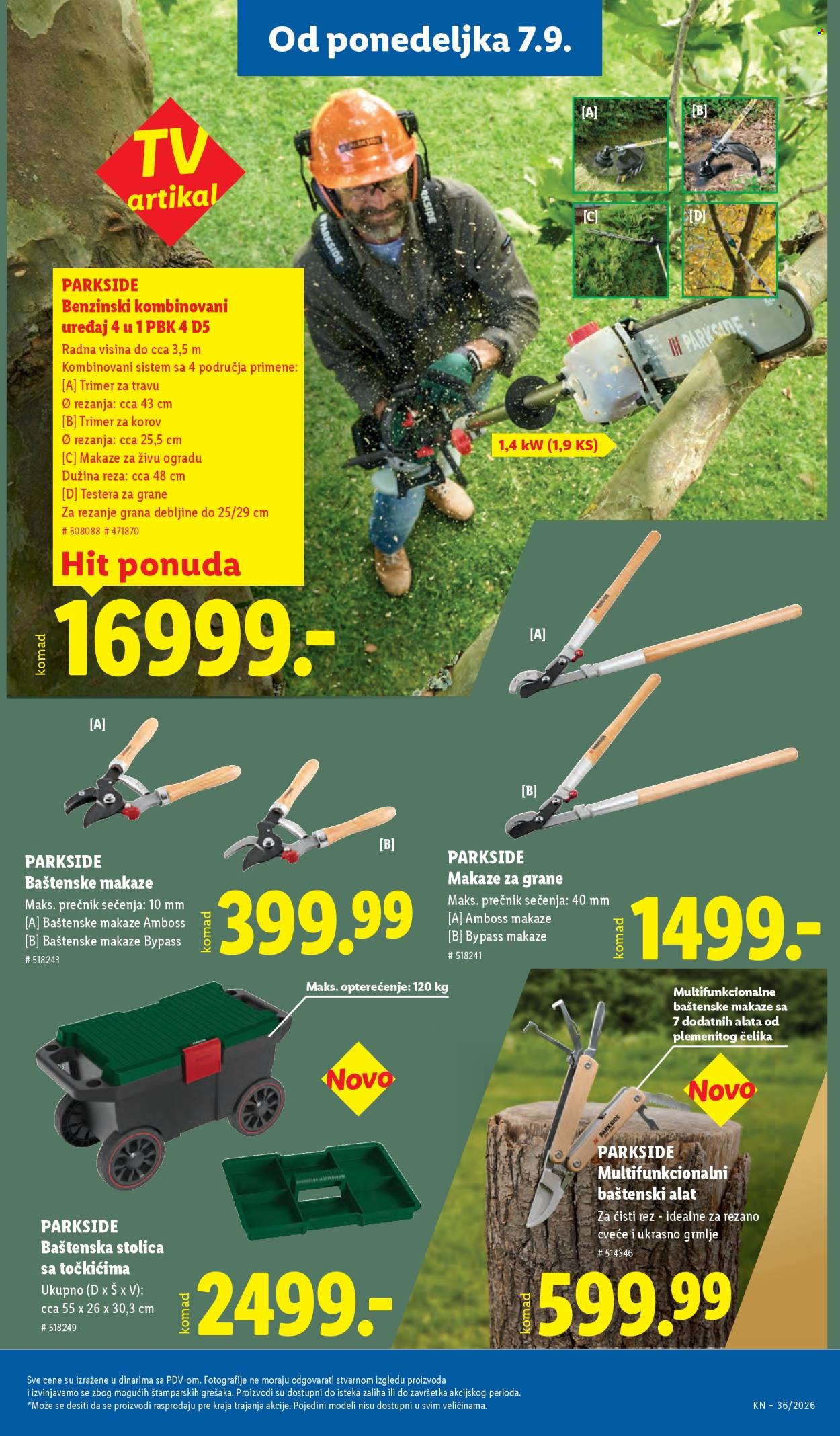 Lidl katalog - 03.09.2026 - 09.09.2026. Stranica 101