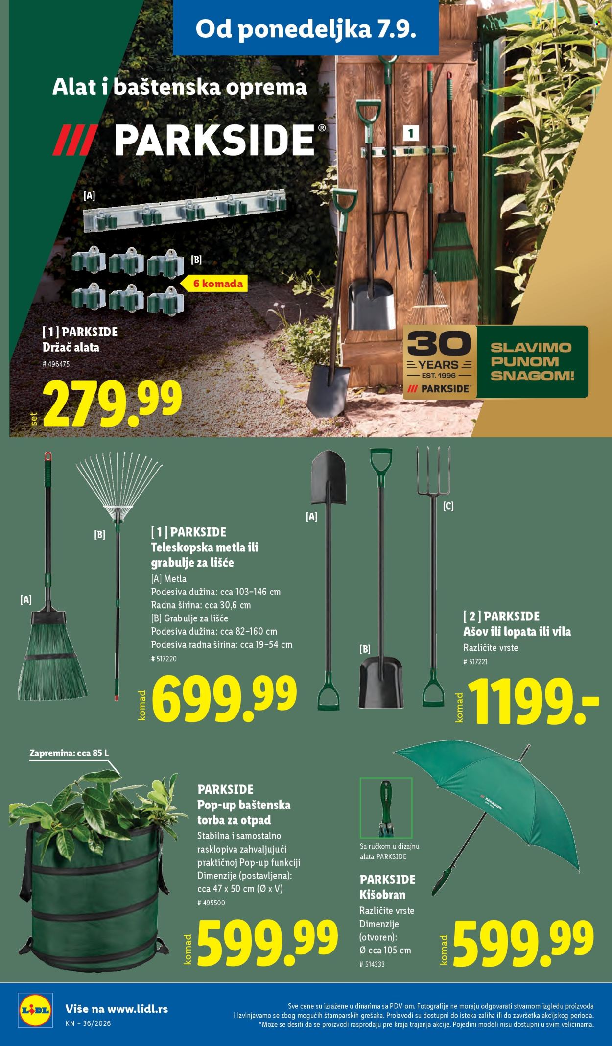 Lidl katalog - 03.09.2026 - 09.09.2026. Stranica 104