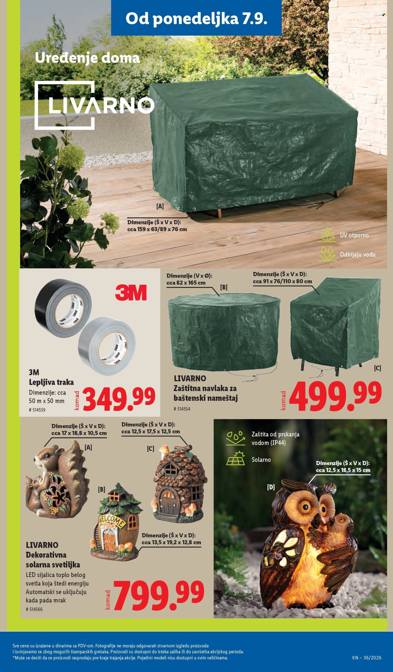 Lidl katalog - 03.09.2026 - 09.09.2026. Stranica 105