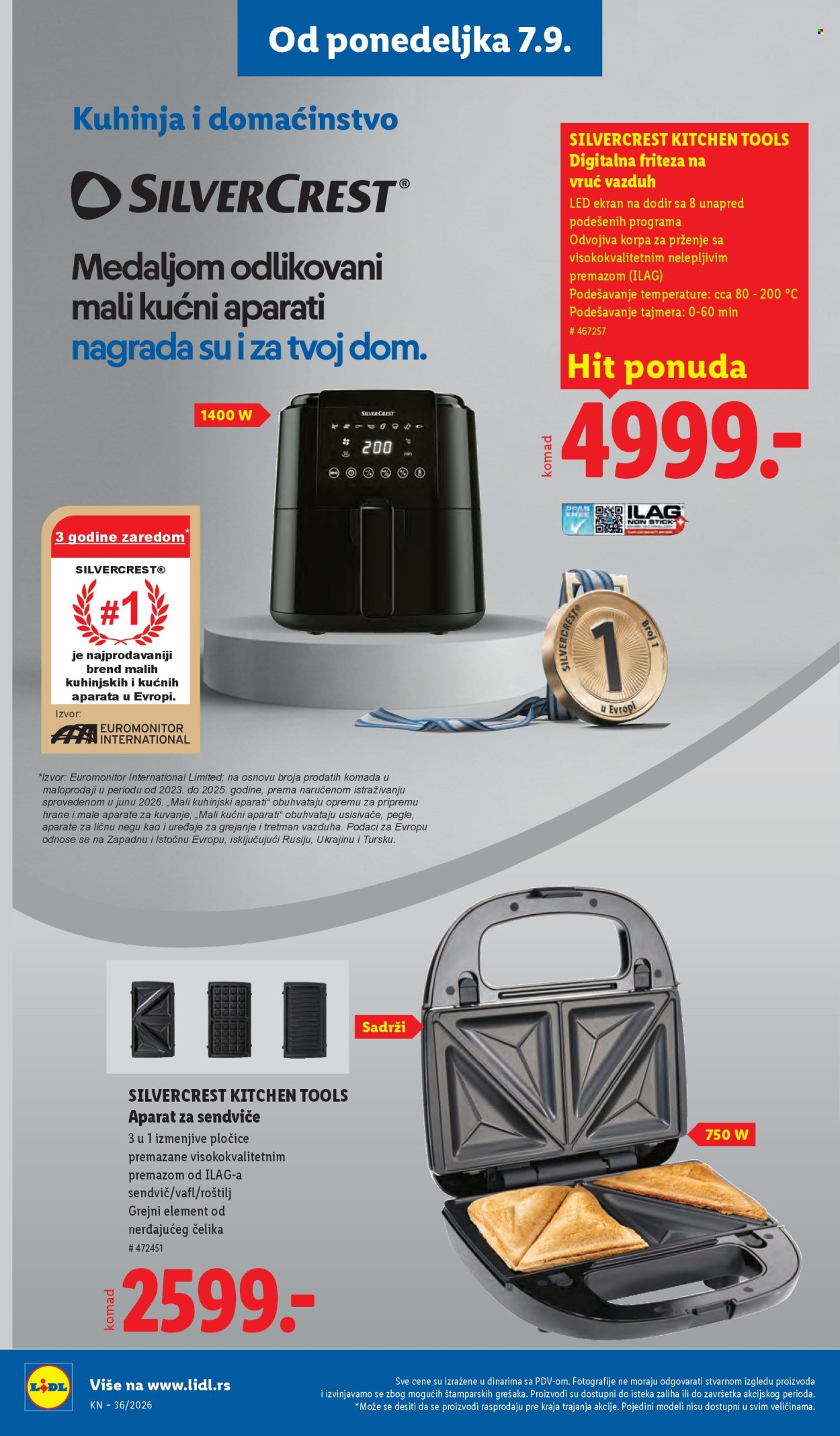 Lidl katalog - 03.09.2026 - 09.09.2026. Stranica 110